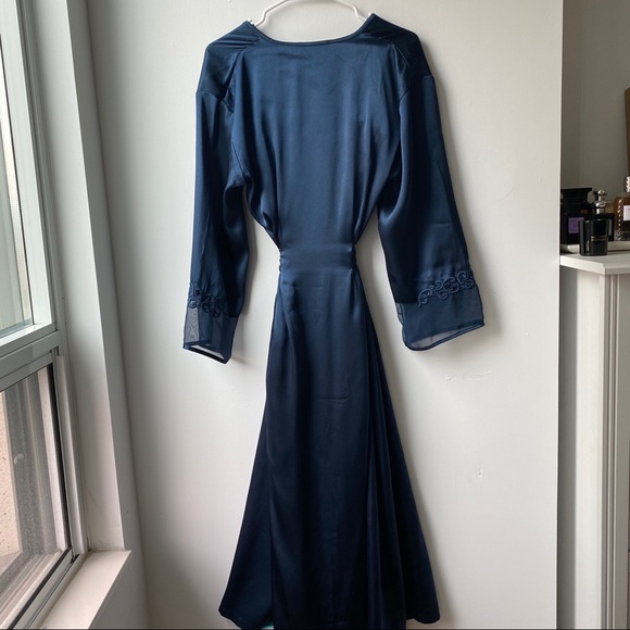 Vintage Halston lingerie set Navy - Picture 5 of 8